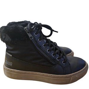 Cougar Dubliner Waterproof lace-up ankle boot with plush faux-fur collar